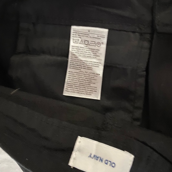 Black Wide Leg Old Navy Pants - Picture 2 of 4